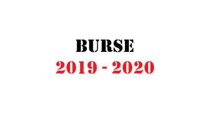 Burse 2019 – 2020